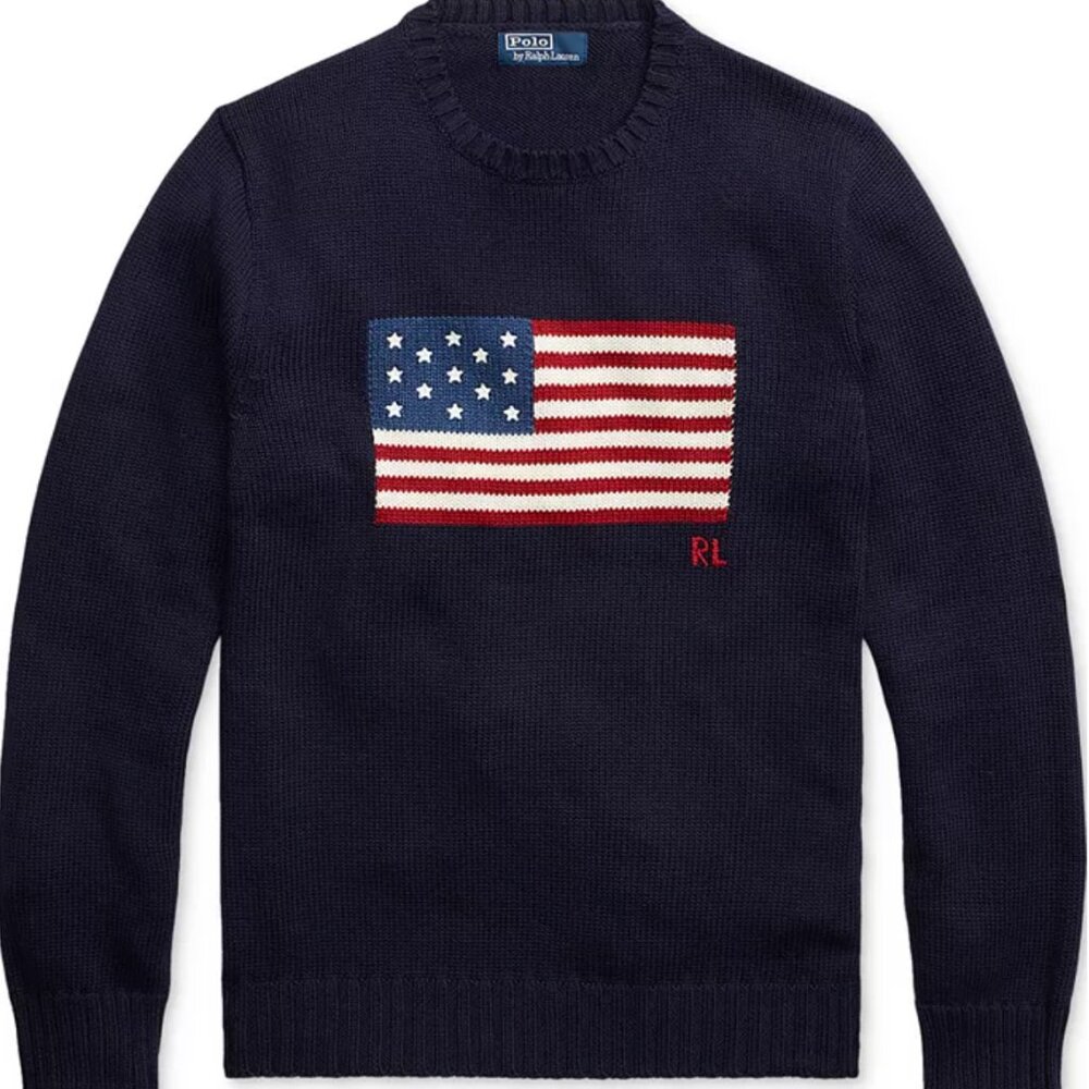 Polo Ralph Lauren The Iconic Flag Sweater – Unisex (XXL)